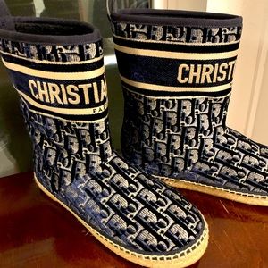 NWOT Dior Boots Iridescent Color